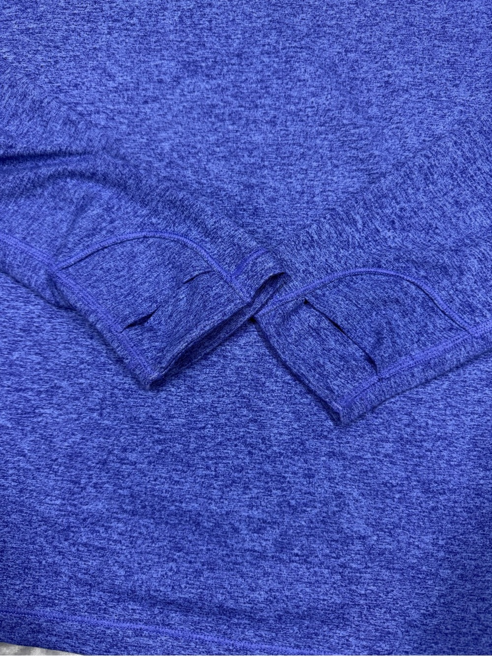 Athleta Uptempo Top Heathered Long Sleeve Crew - Picture 7 of 9